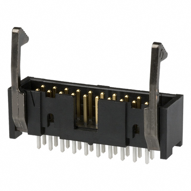 104313-4 TE Connectivity AMP Connectors  Embases à broches mâles